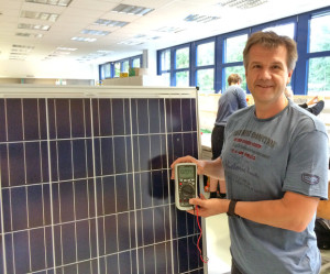 Fünf neue Solarmodule zu Lehrzwecken